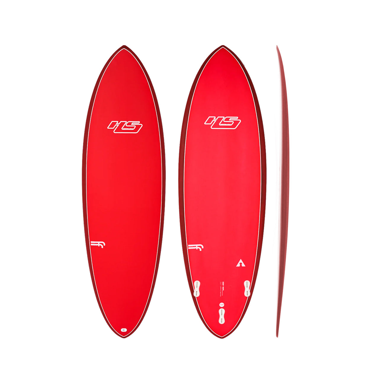 5’10” Haydenshapes Hypto Krypto - Future Flex - Signal Red Inline - Futures (3 fin setup)