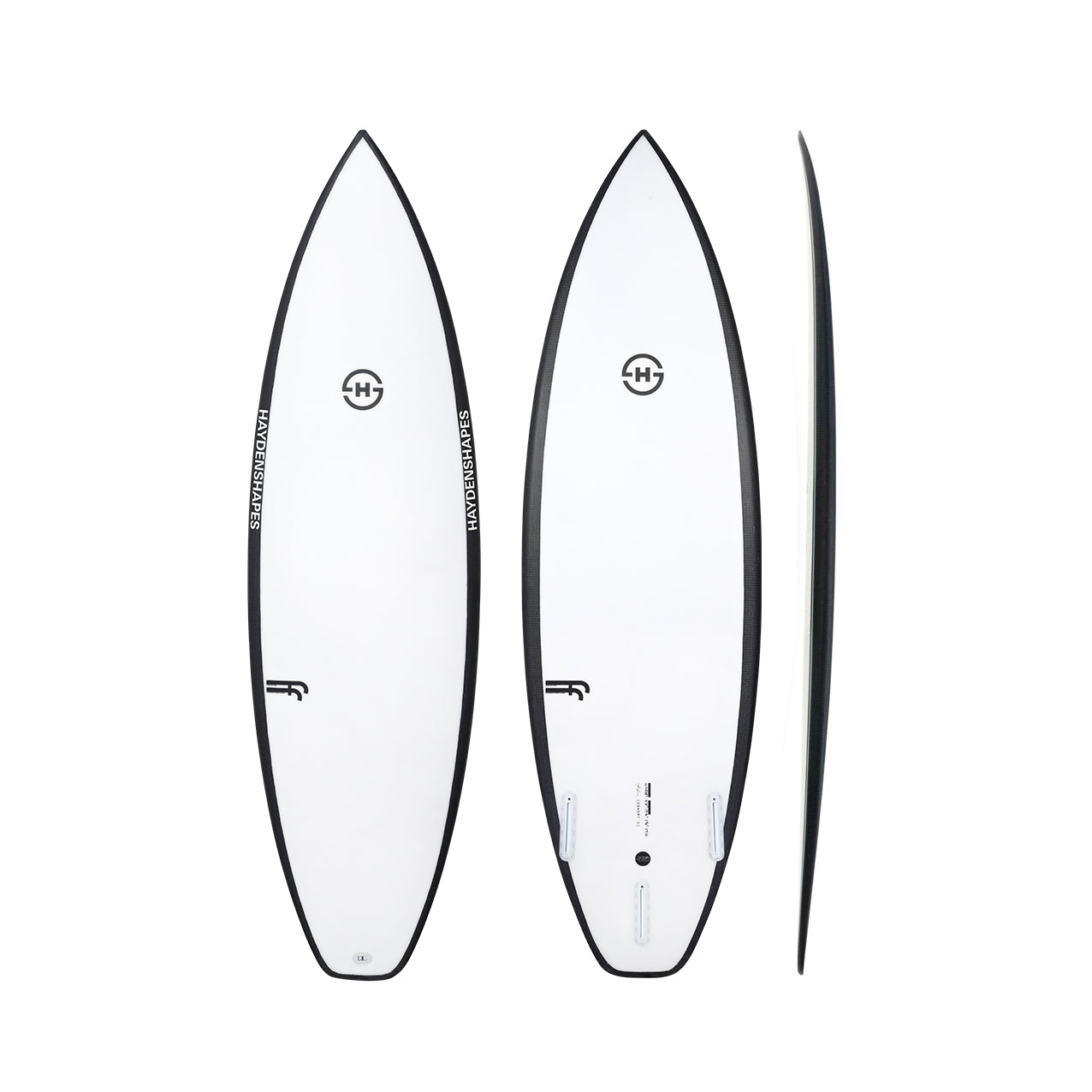 Haydenshapes - Cohort l - Future Flex - Clear - Futures (3 fin setup)