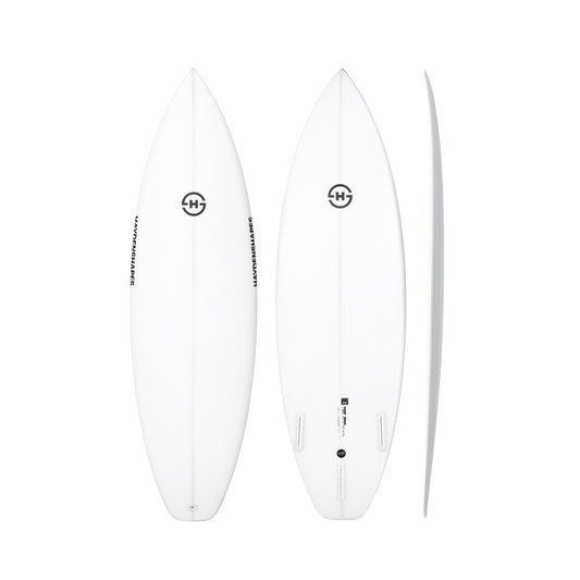 Haydenshapes - Cohort l - PE - Clear - FCSll (3 fin setup)