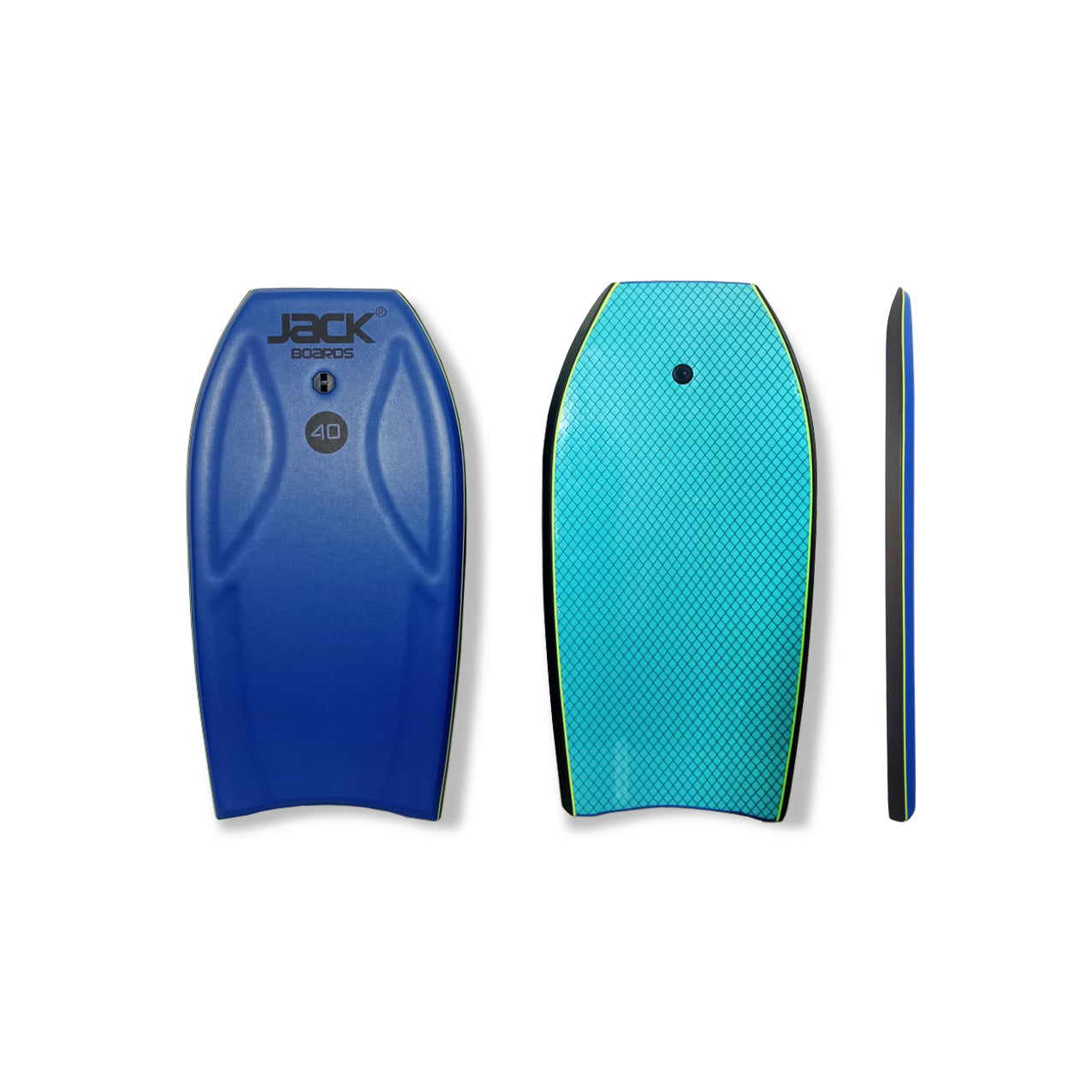 40” JACK Boards - Bodyboard - EPE - Dark Blue/Blue – ONDA Surf Shop