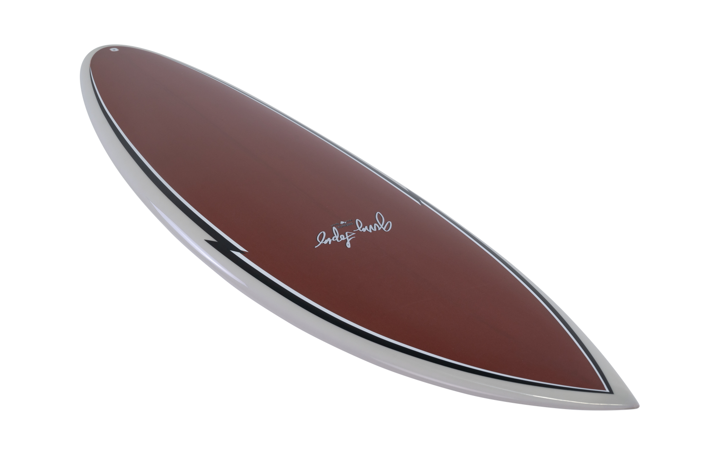 Gerry Lopez - Pocket Rocket - TrueRide Poly - Maroon - Futures (5 fin)
