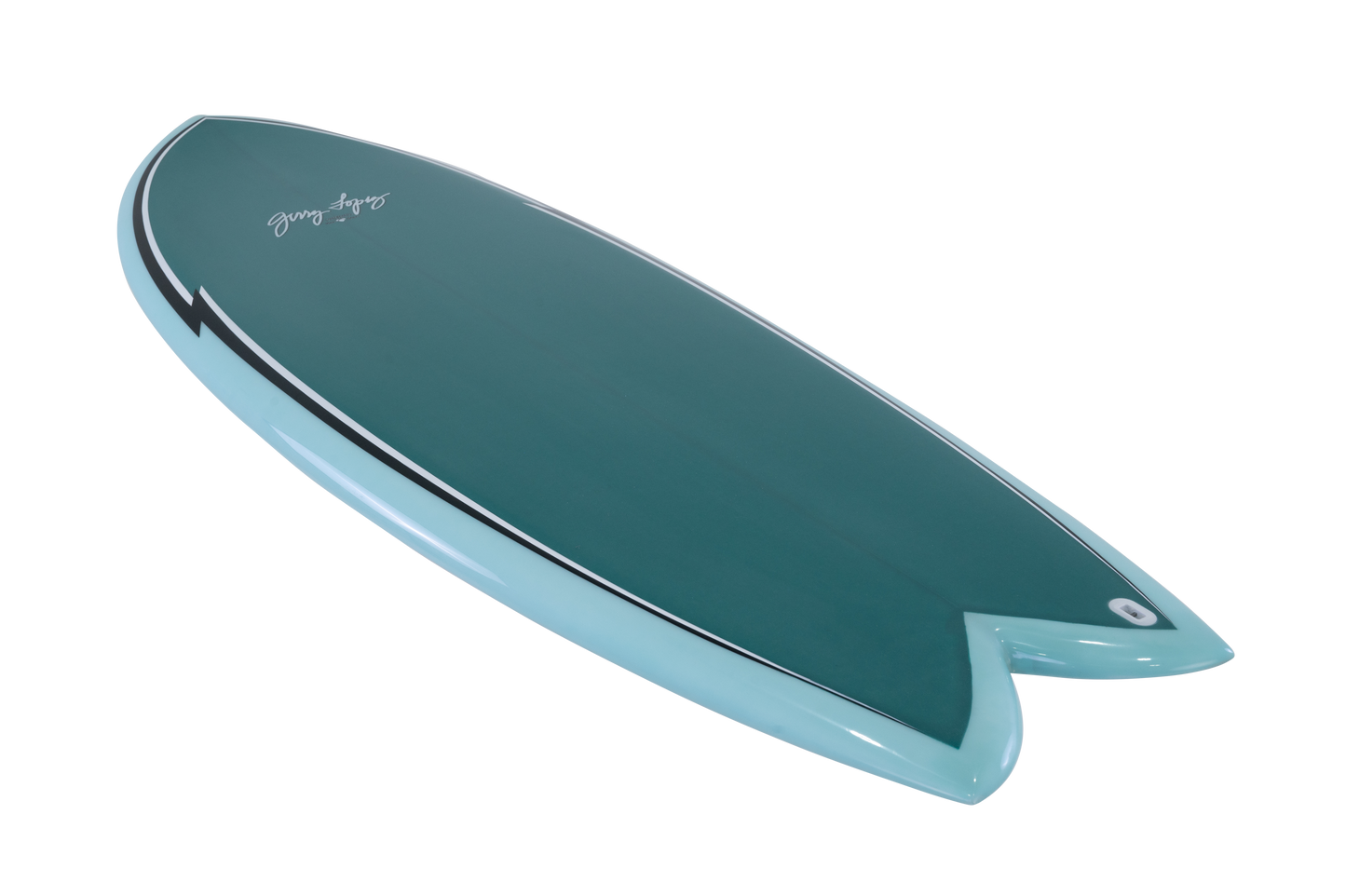 Gerry Lopez - Something Fishy Twin - True Ride Poly - Green - Futures Twin