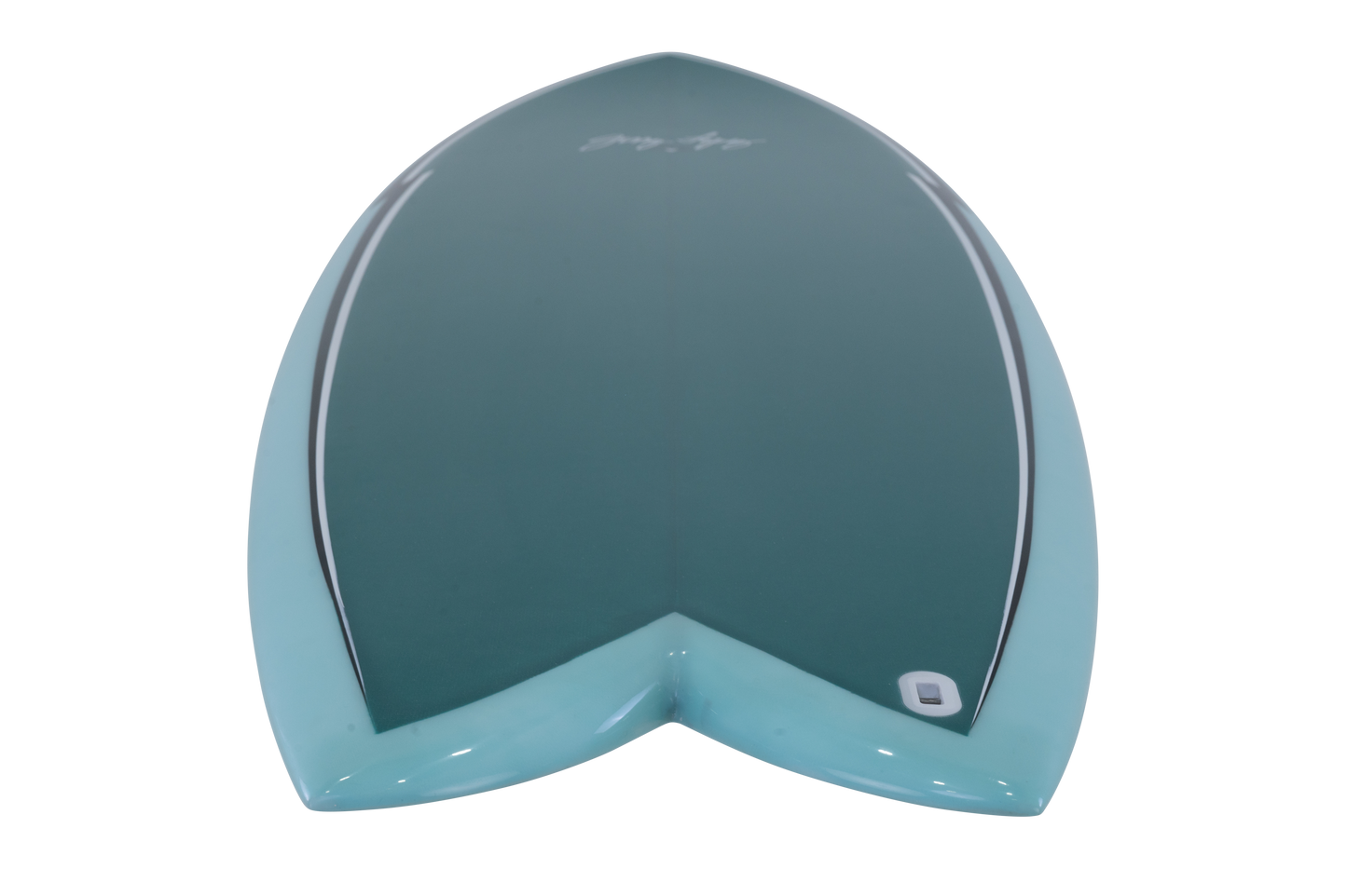 Gerry Lopez - Something Fishy Twin - True Ride Poly - Green - Futures Twin