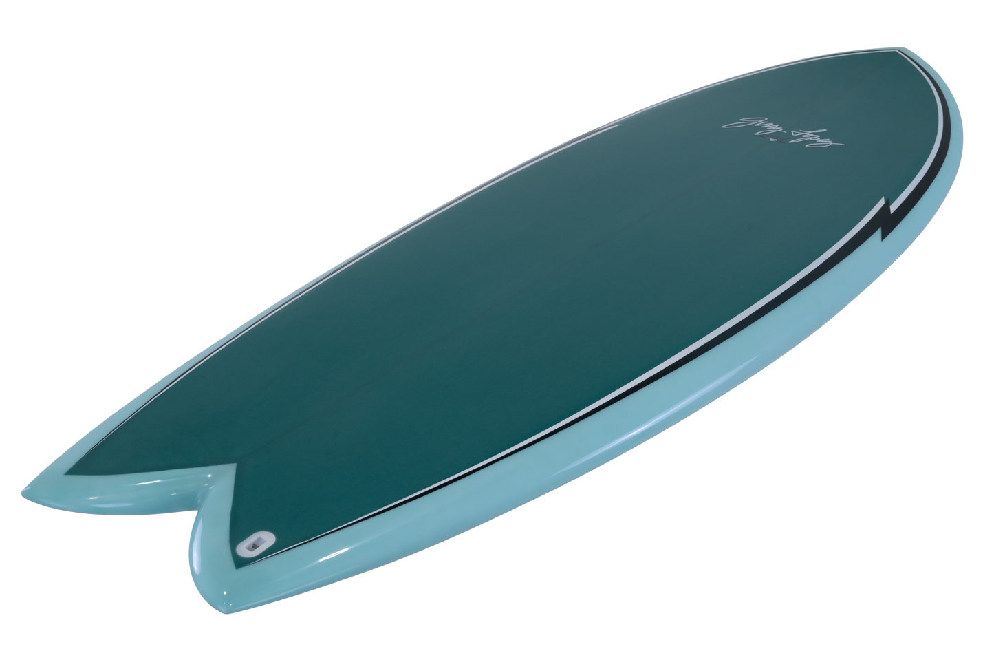 Gerry Lopez - Something Fishy Twin - True Ride Poly - Green - Futures Twin