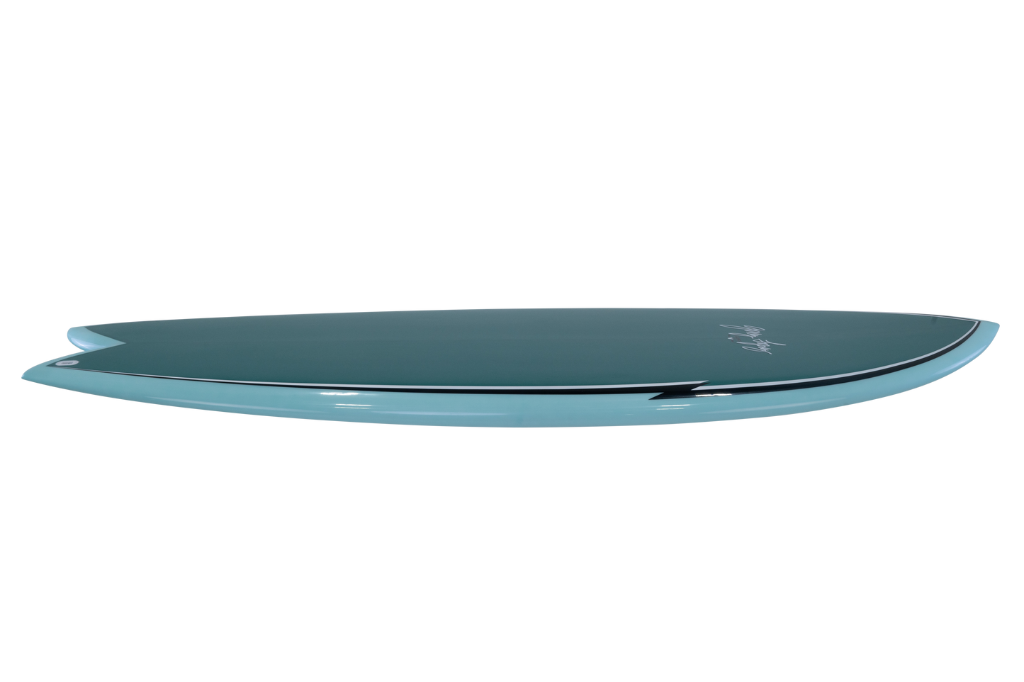 Gerry Lopez - Something Fishy Twin - True Ride Poly - Green - Futures Twin