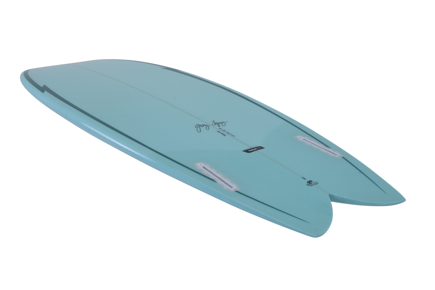 Gerry Lopez - Something Fishy Twin - True Ride Poly - Green - Futures Twin