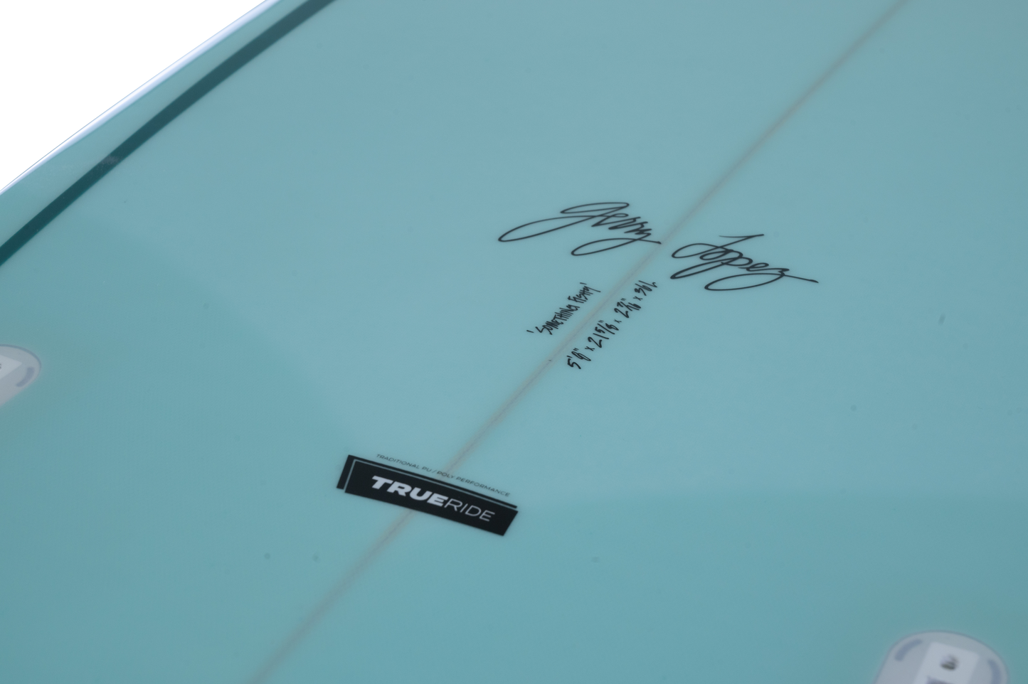 Gerry Lopez - Something Fishy Twin - True Ride Poly - Green - Futures Twin