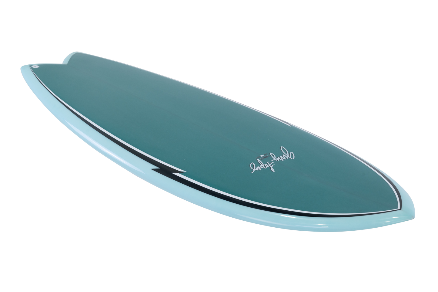 Gerry Lopez - Something Fishy Twin - True Ride Poly - Green - Futures Twin