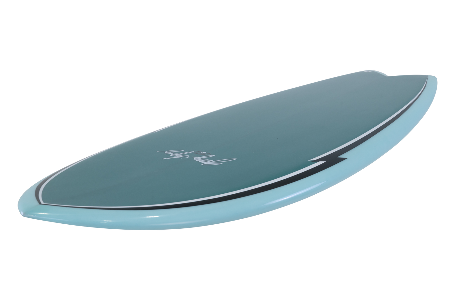 Gerry Lopez - Something Fishy Twin - True Ride Poly - Green - Futures Twin