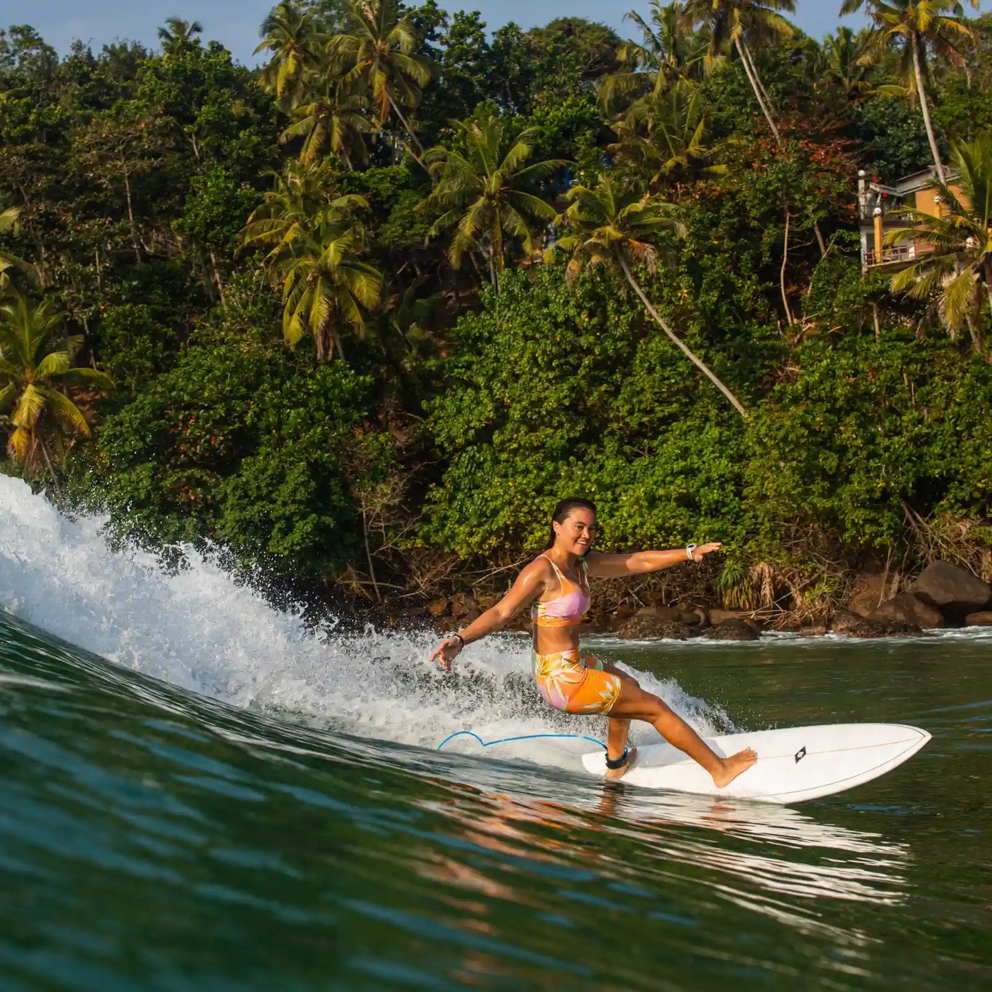 NSP Double Vision - Elements - Blue Powder - Futures Twin Fin
