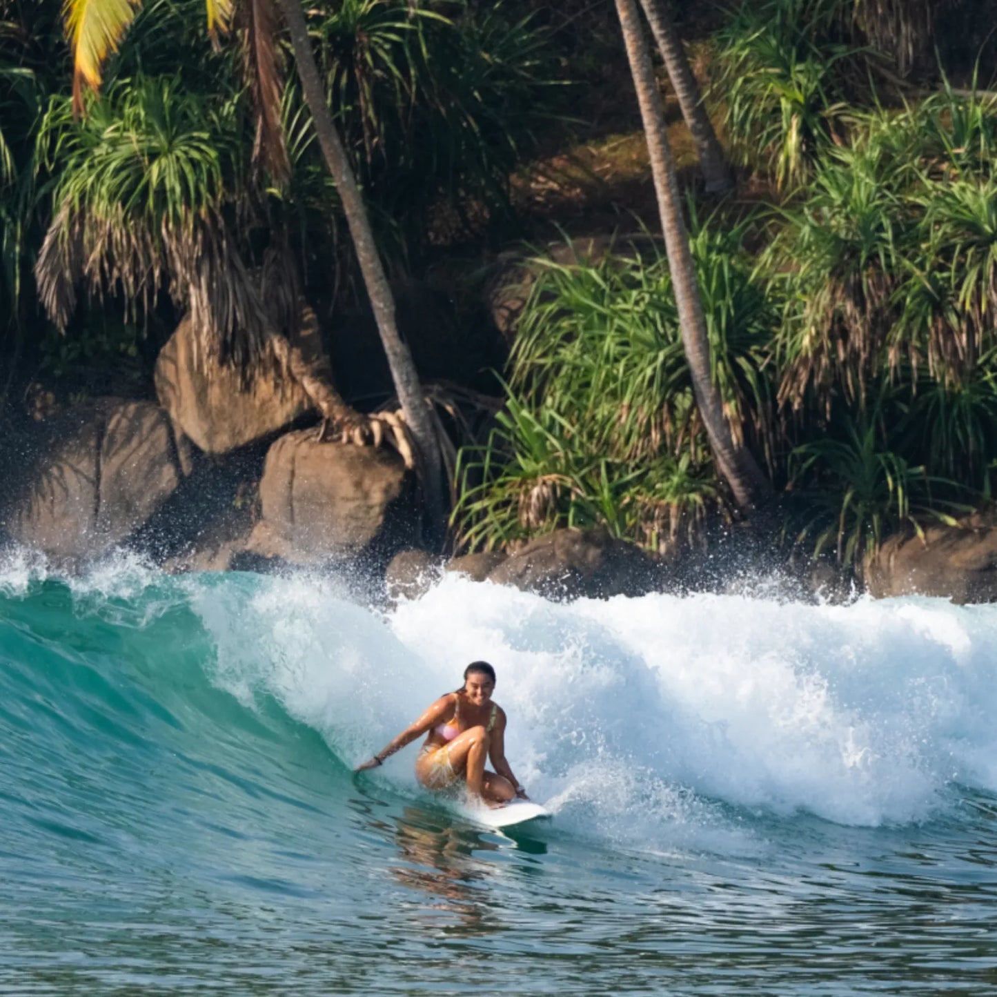 NSP Double Vision - Elements - Blue Powder - Futures Twin Fin