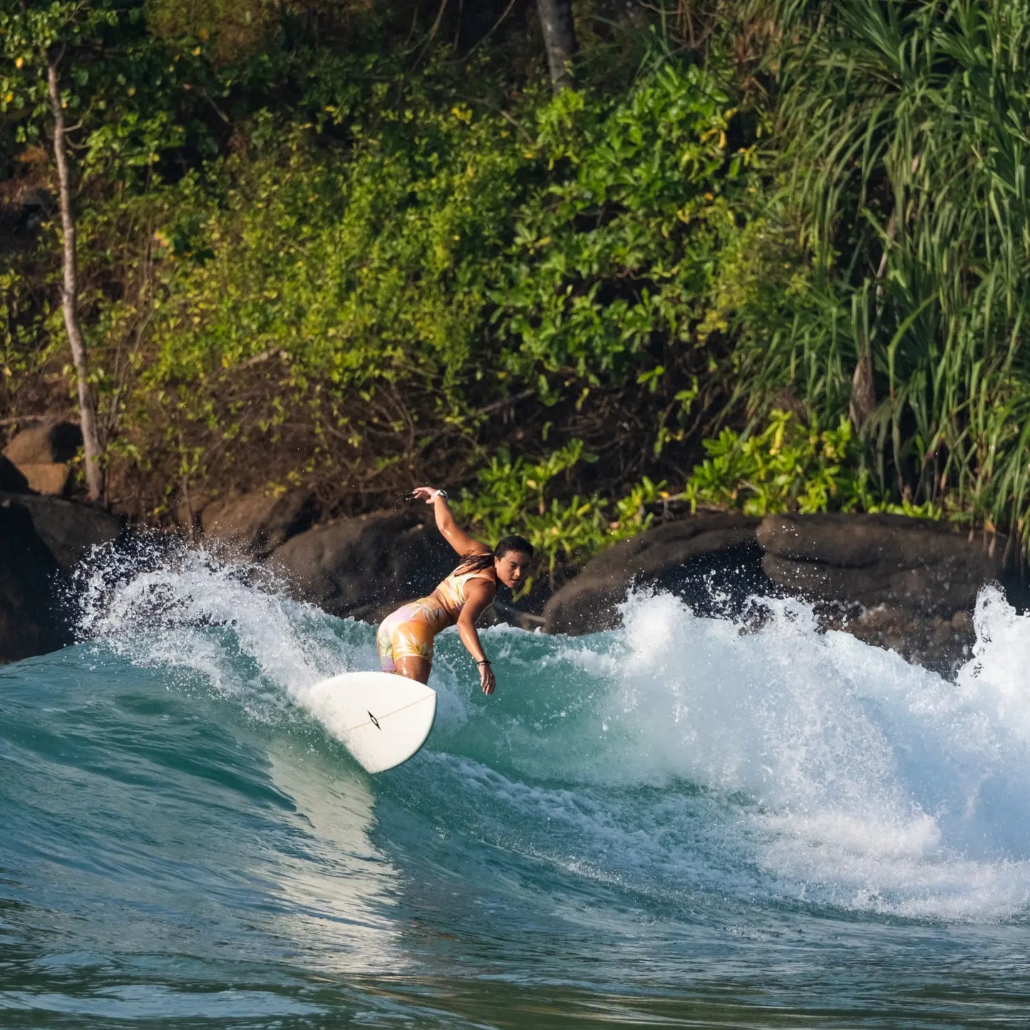 NSP Double Vision - Elements - Blue Powder - Futures Twin Fin