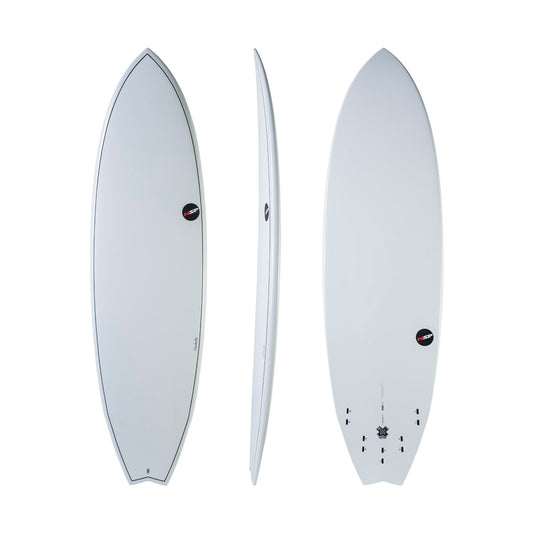 6’8” NSP - Fish - Elements HDT - 07 - White - FCS