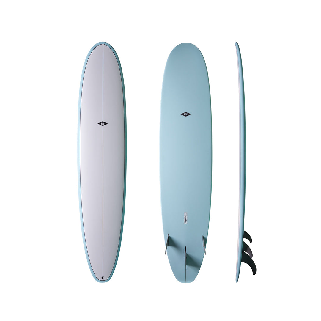NSP Longboard - Elements - Sky Blue - Futures 2+1