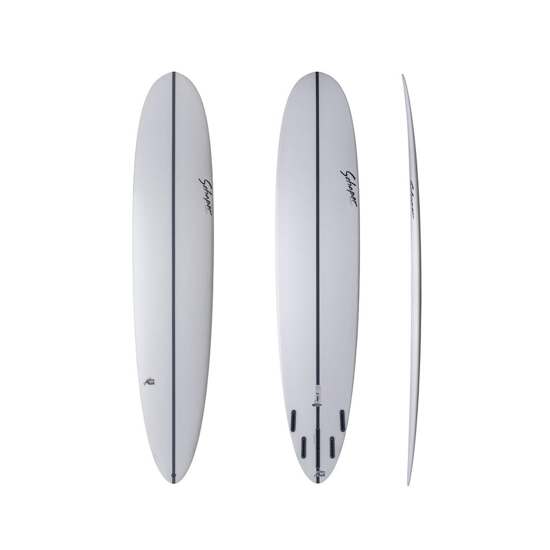 9’1” NSP Pro 9 - Shapers Union CSE - Clear - Futures (4+1 fin setup)