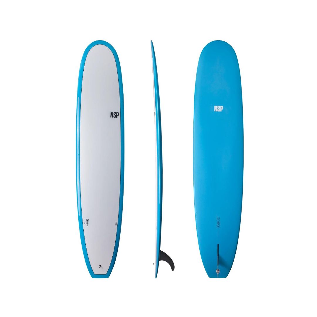 9’8” NSP Sleepwalker - Elements HTD - Blue - Futures single fin