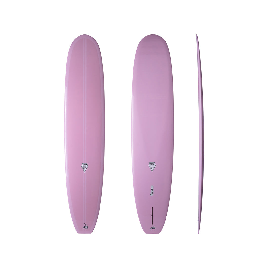 9’2” NSP Sleepwalker - Shapers Union - HDT - Pink - Single fin
