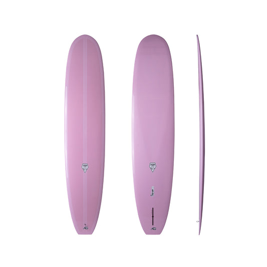 9’2” NSP Sleepwalker - Shapers Union - HDT - Pink - Single fin