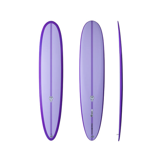 9’1” NSP Unicorn  - Shapers Union - HDT - Purple Rain - Futures (single fin setup)