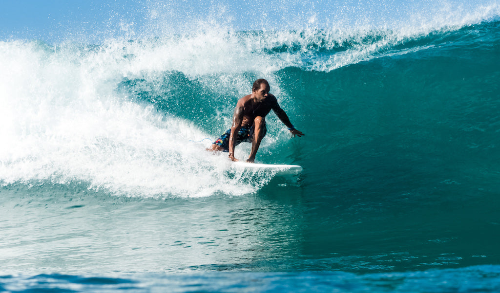 NSP Funboard - Yellow - Elements - Futures 5 fin setup