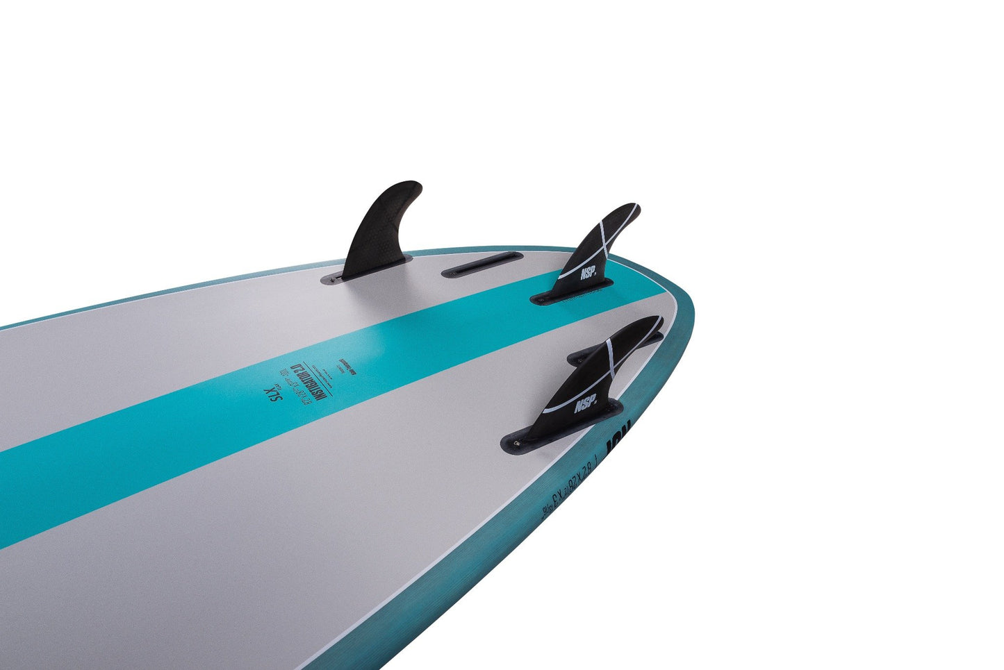 8’8” NSP - SUP  - Instigator 2.0 -  SLX Flax - Aqua - Futures (5 fin setup)
