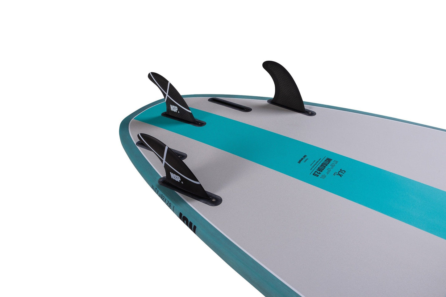 8’8” NSP - SUP  - Instigator 2.0 -  SLX Flax - Aqua - Futures (5 fin setup)