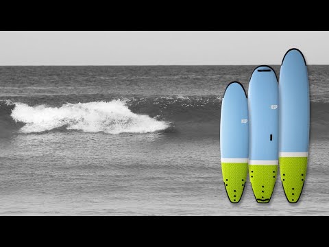 8’0” NSP Longboard - Tail dip green - Soft P2 - 3 soft bolt thru fins - 207,000 LKR