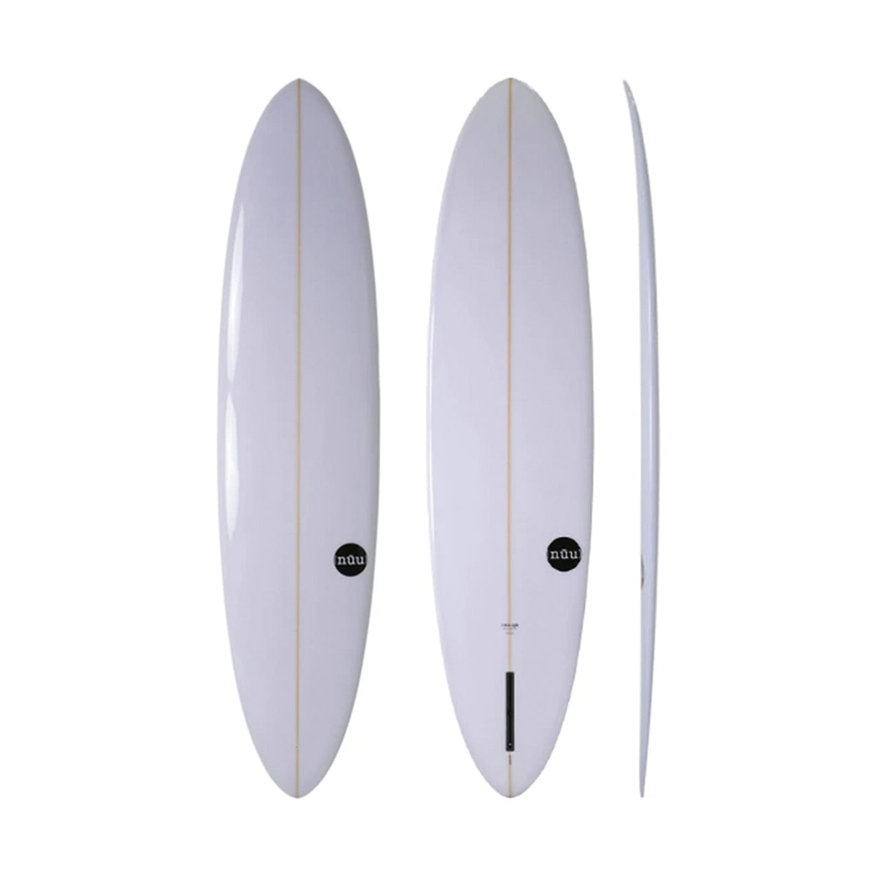 NUU Socialight - Clear - PU - Single fin