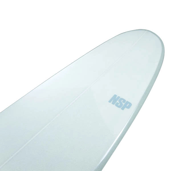 8’4” NSP Hooligan - PU - Clear - Futures (2+1 fin setup)