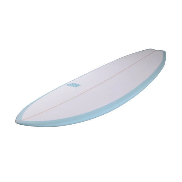 6'8" NSP Kingfish  - Powder Blue - PU - Futures (5 fin setup)
