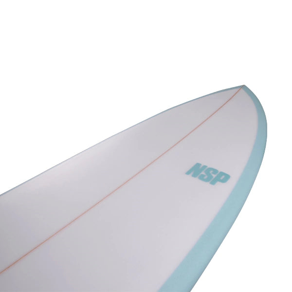 6'8" NSP Kingfish  - Powder Blue - PU - Futures (5 fin setup)