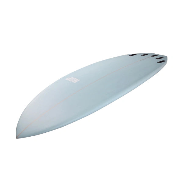 6'8" NSP Kingfish  - Powder Blue - PU - Futures (5 fin setup)