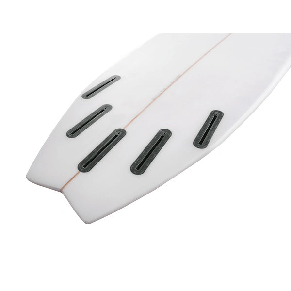 6'8" NSP Kingfish  - Powder Blue - PU - Futures (5 fin setup)