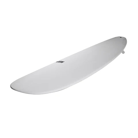 8’6” NSP - Longboard - Protech - White - futures (center fin + 2 sides)