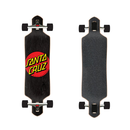 SANTA CRUZ - Drop Thru Cruzer - 9.0” x 36” - Classic Dot - Price: 99,000 LKR