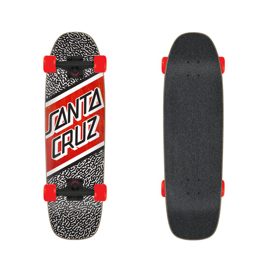 SANTA CRUZ - Street Cruzer - 8.4” x 29.4” - Amoeba Street Skate - Black-/Red - Price: 68,500 LKR
