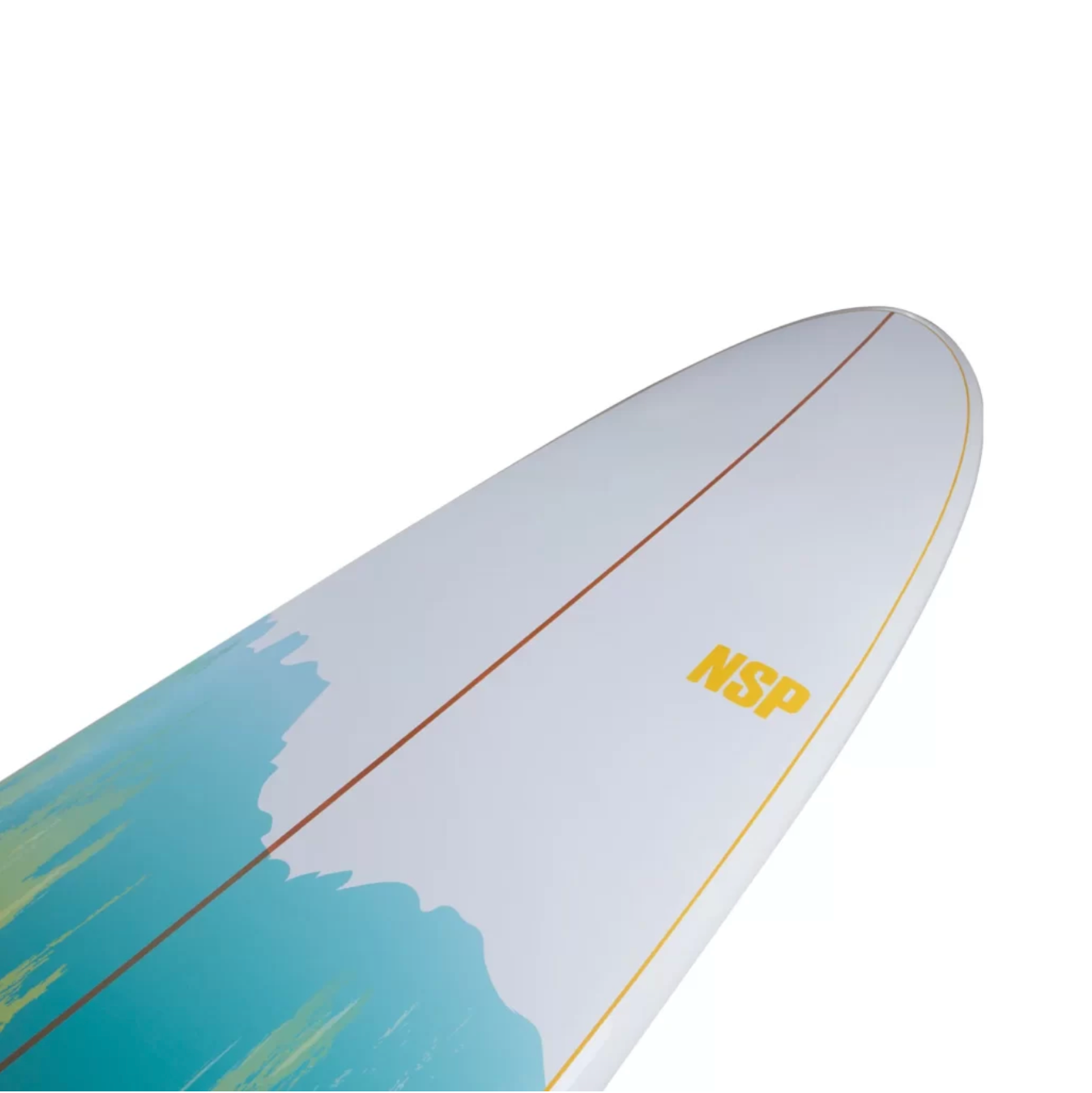 9’6” NSP - Longboard - 09 - E+ - Orange - Futures (2+1) - 224,000 LKR