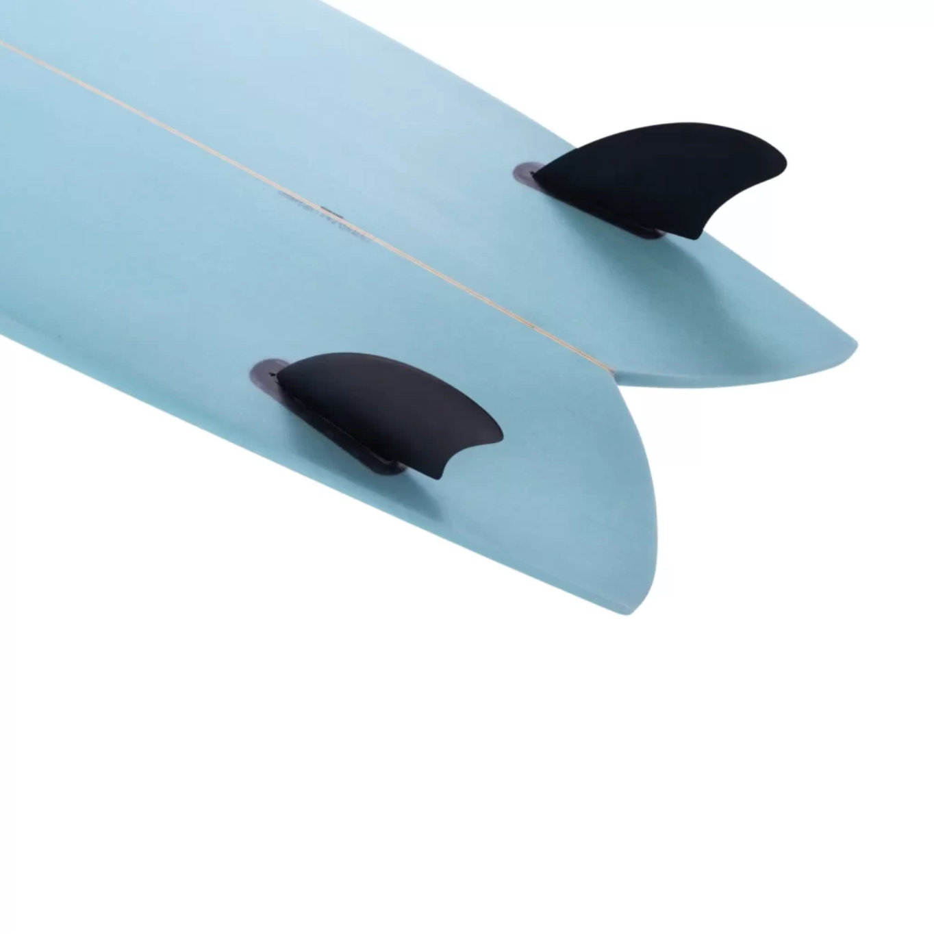 NSP Double Vision - PU - Clear - Futures Twin Fin