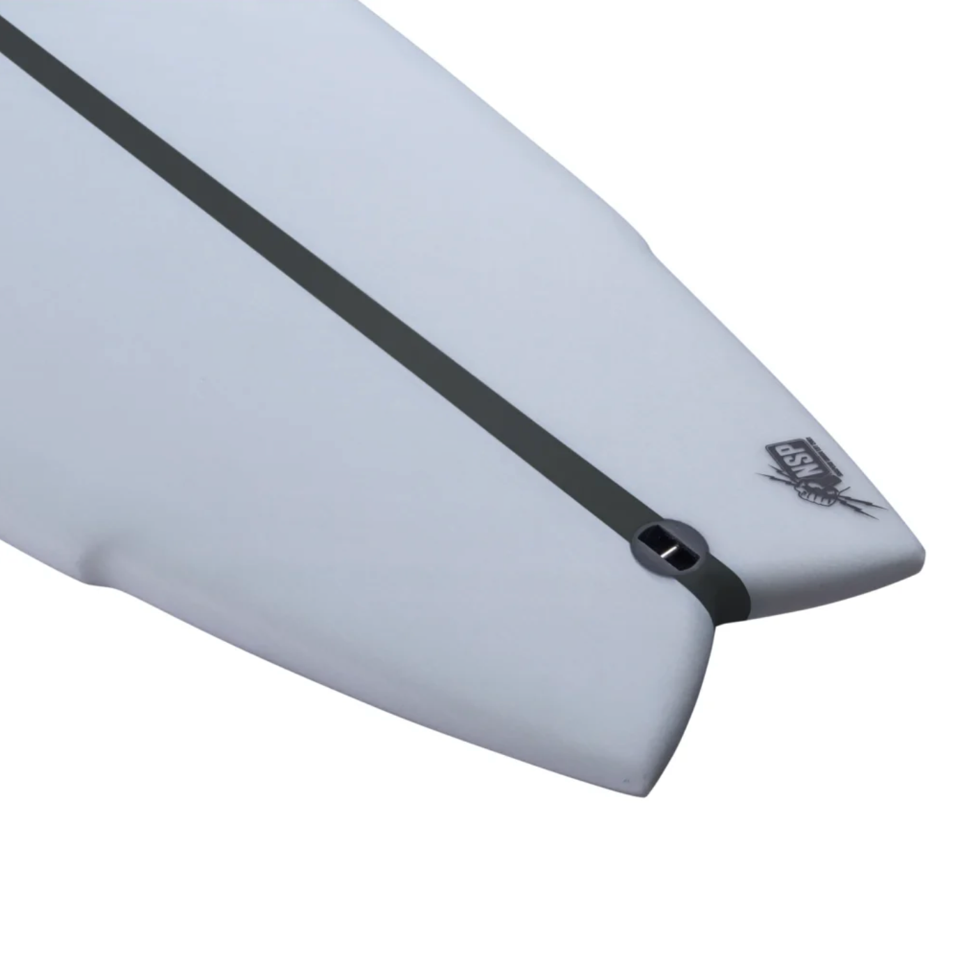 Volume Shapes - Fish -  CSE (epoxy) - Clear - FCSll (3 fin setup)