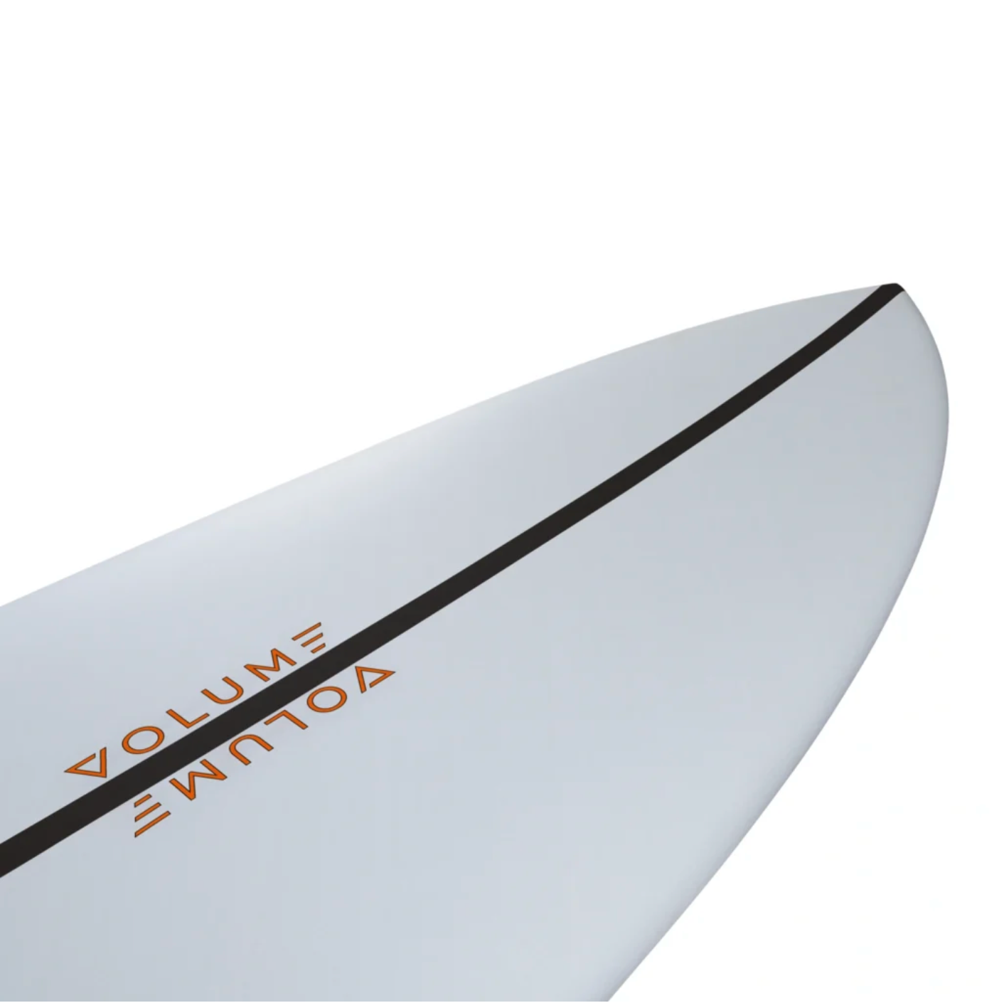 Volume Shapes - Midlength -  CSE (epoxy) - Clear - FCSll (3 fin setup)