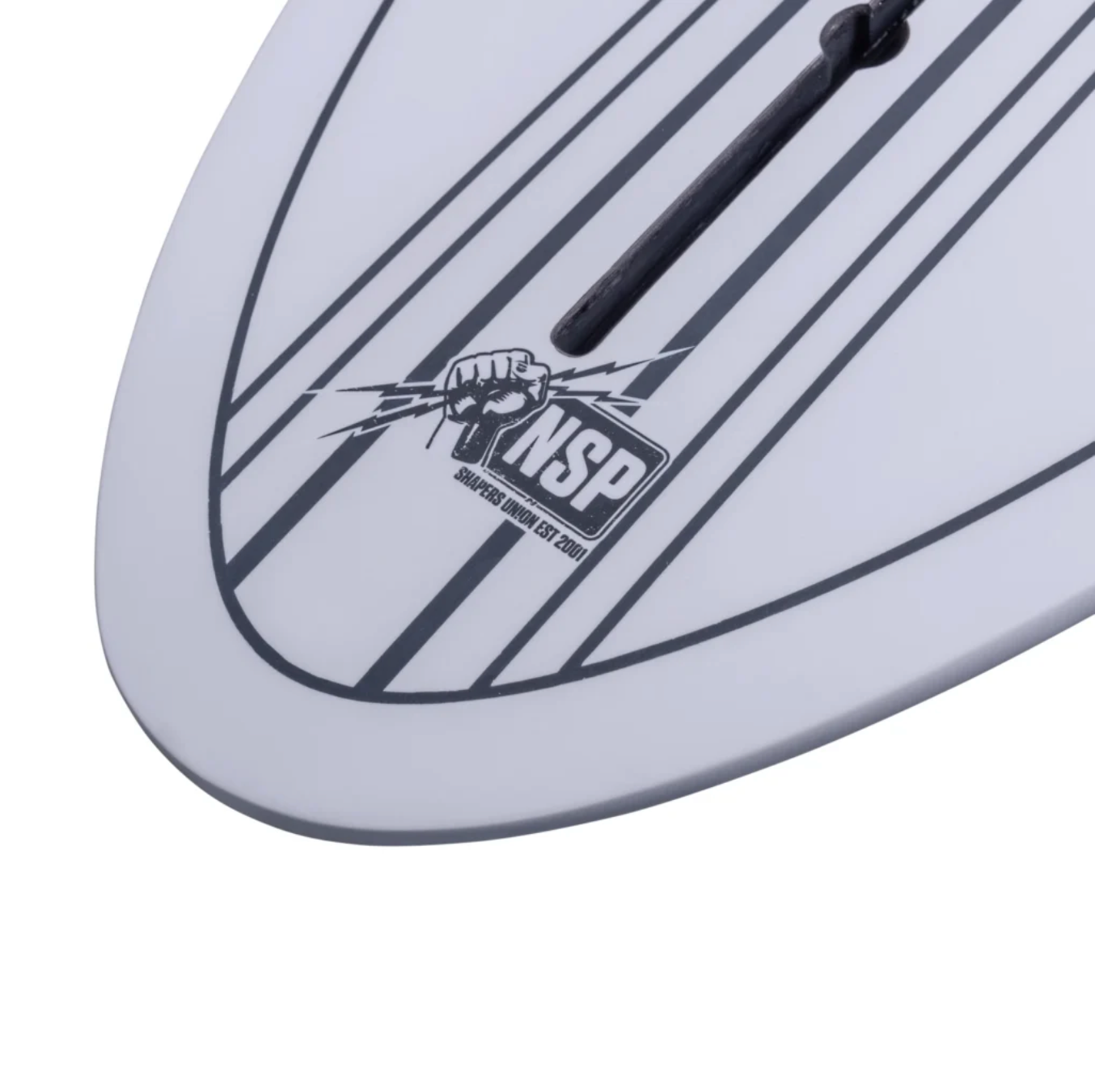 9’1” NSP Overdrive - Shapers Union - HDT - Sky Blue  - Futures (2+1 fin setup)