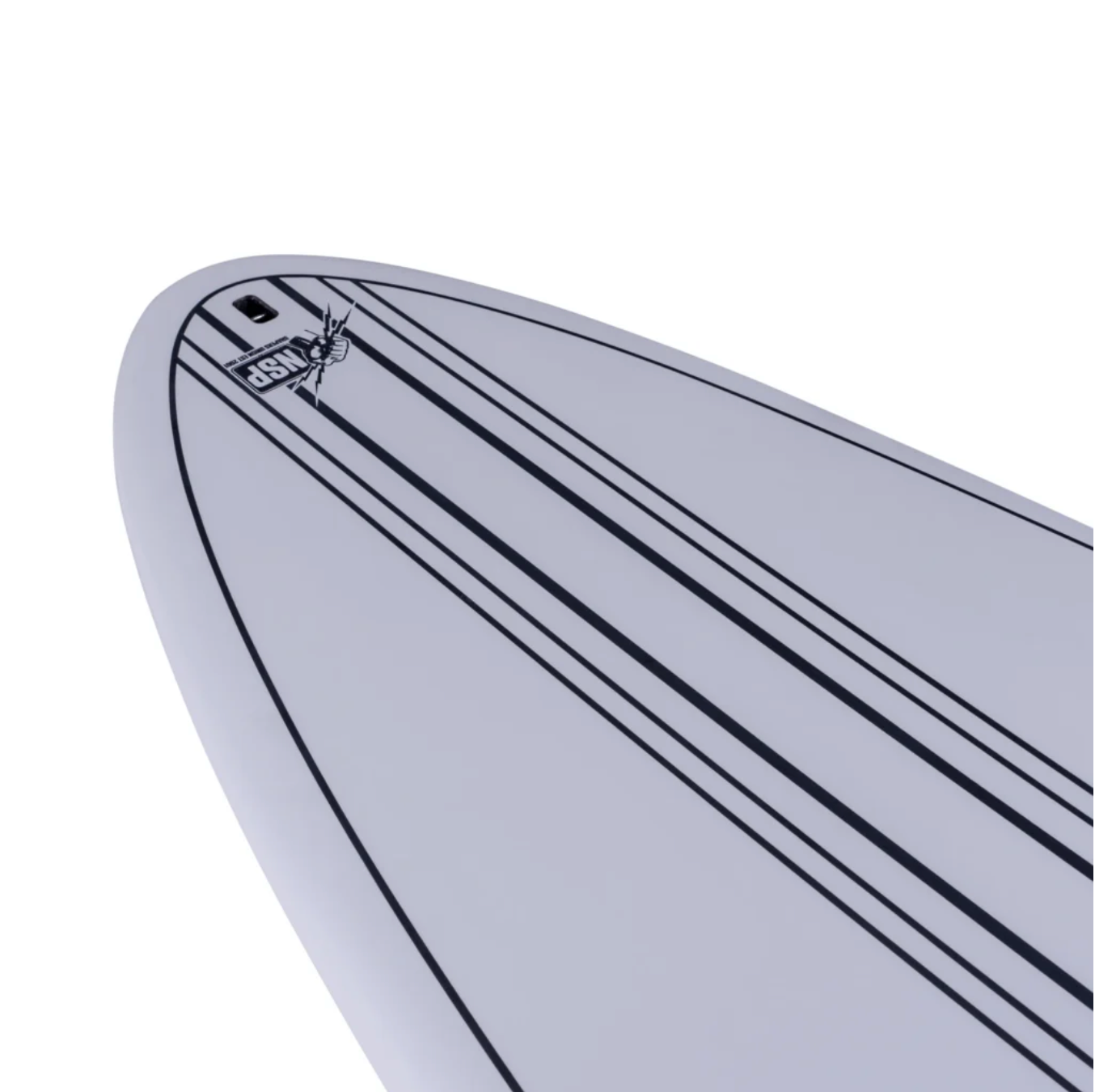 9’1” NSP Overdrive - Shapers Union - HDT - Sky Blue  - Futures (2+1 fin setup)