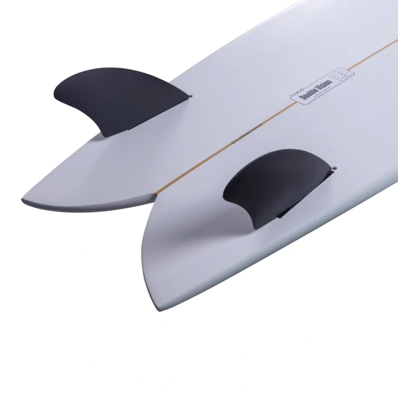 NSP Double Vision - Elements - Blue Powder - Futures Twin Fin