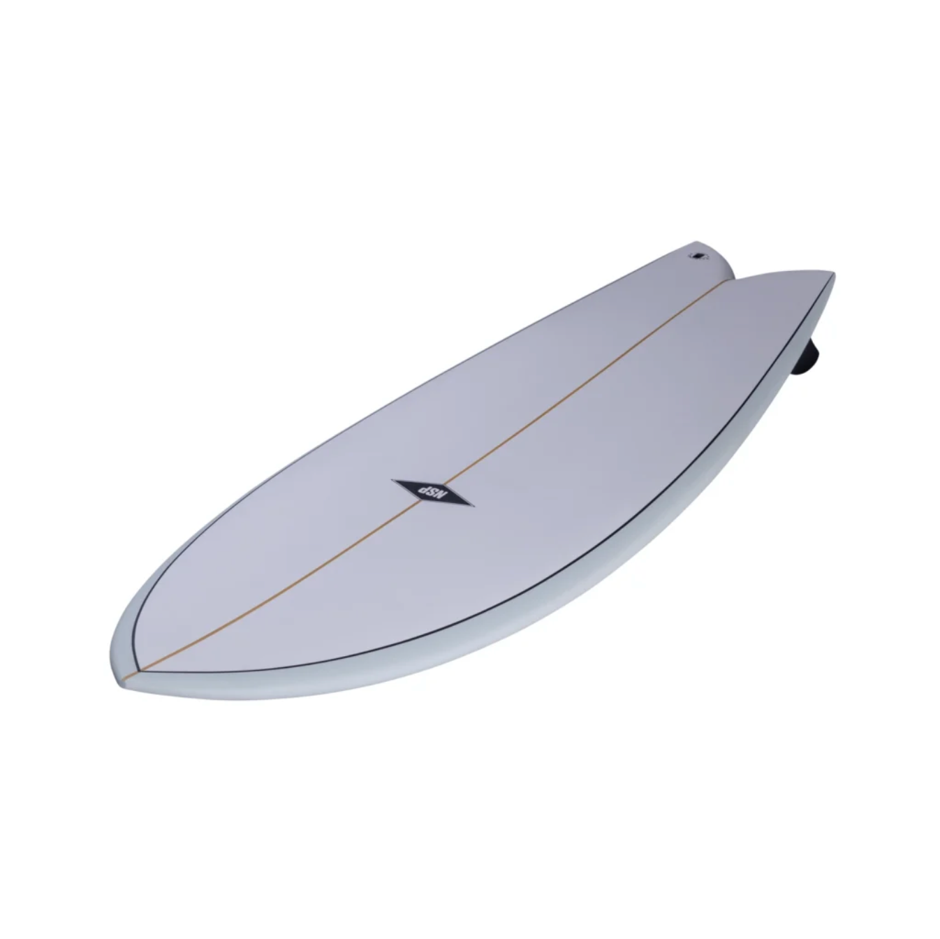 NSP Double Vision - Elements - Blue Powder - Futures Twin Fin