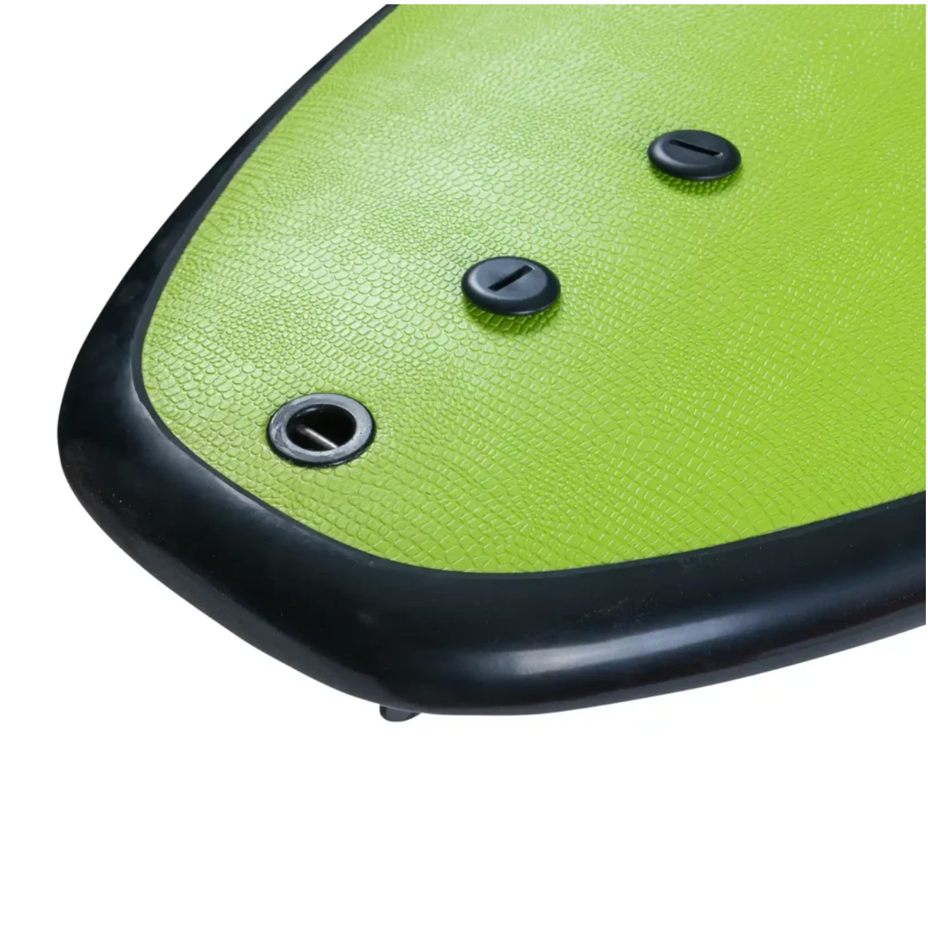 8’6” NSP Longboard - Tail dip green - Soft P2 - 3 soft bolt thru fins - 207,000 LKR