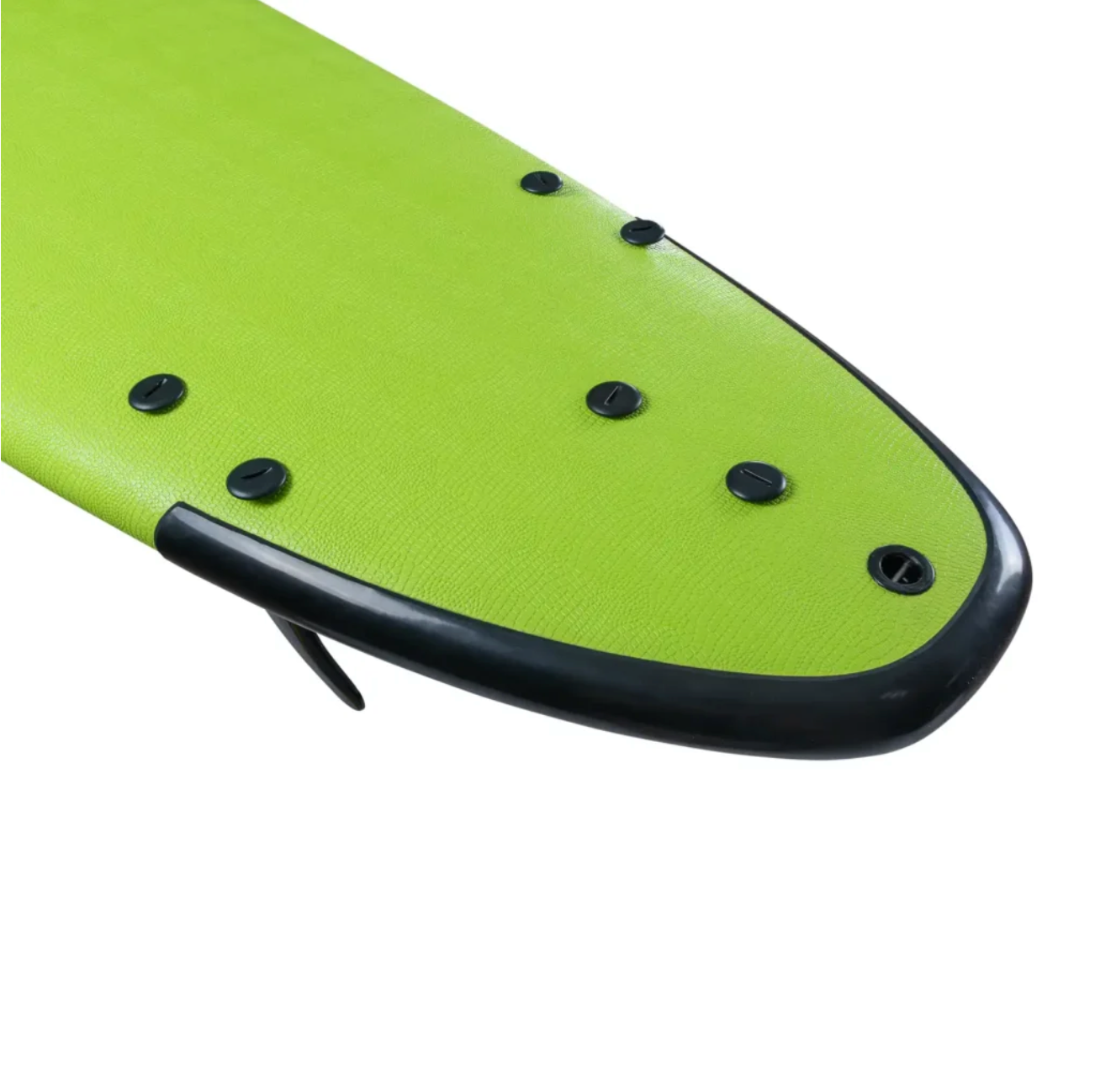 8’0” NSP Longboard - Tail dip green - Soft P2 - 3 soft bolt thru fins - 207,000 LKR