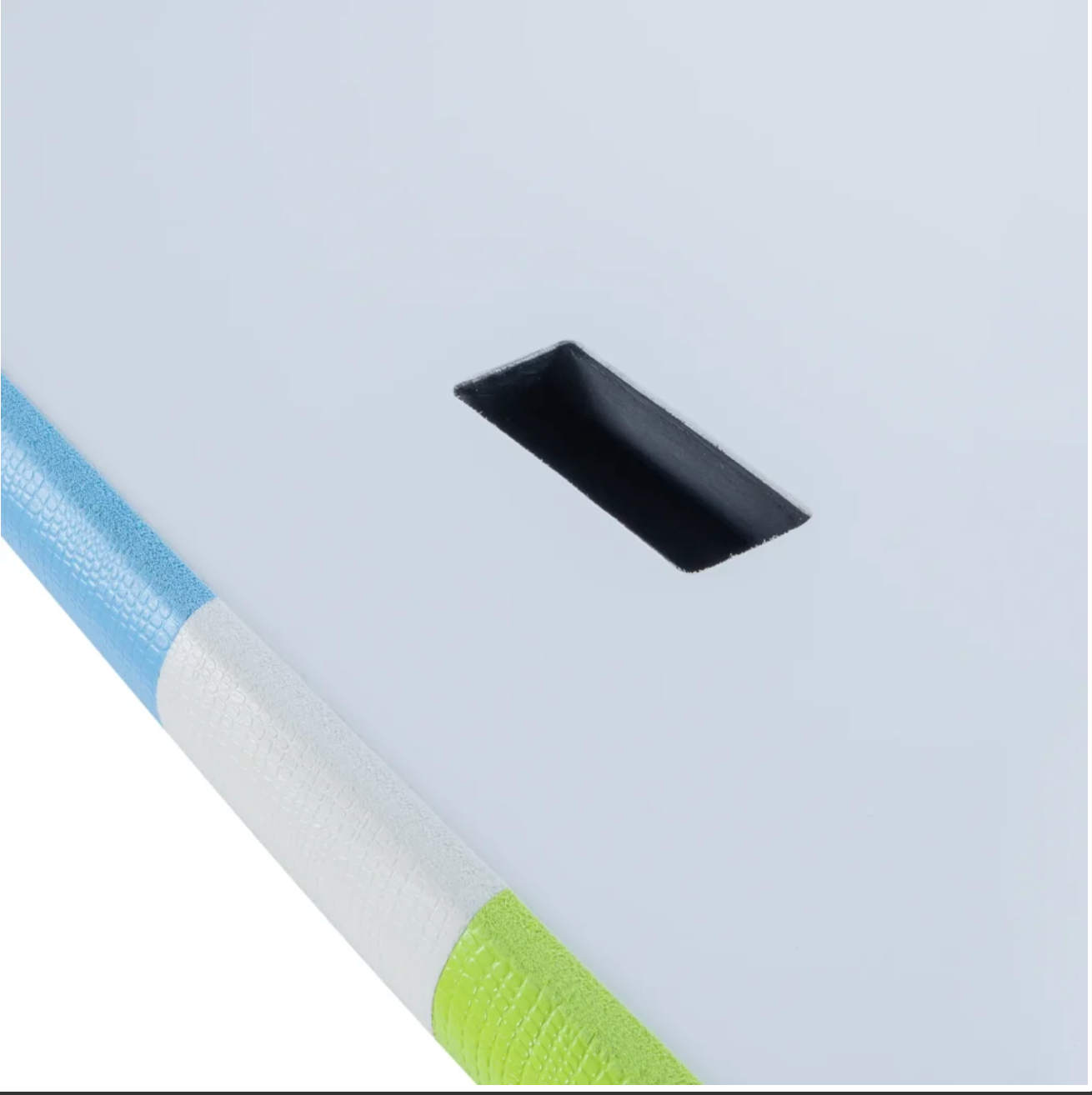 8’0” NSP Longboard - Tail dip green - Soft P2 - 3 soft bolt thru fins - 207,000 LKR