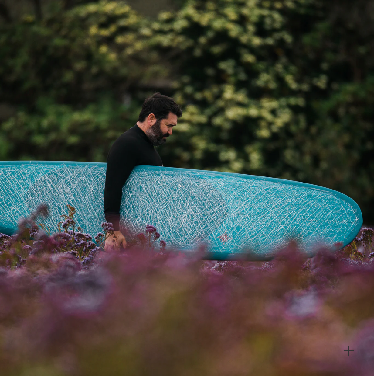 9’2” Wayne Rich - The Checkmate - NFT (Natural Fiber Technology) - Blue - Single fin