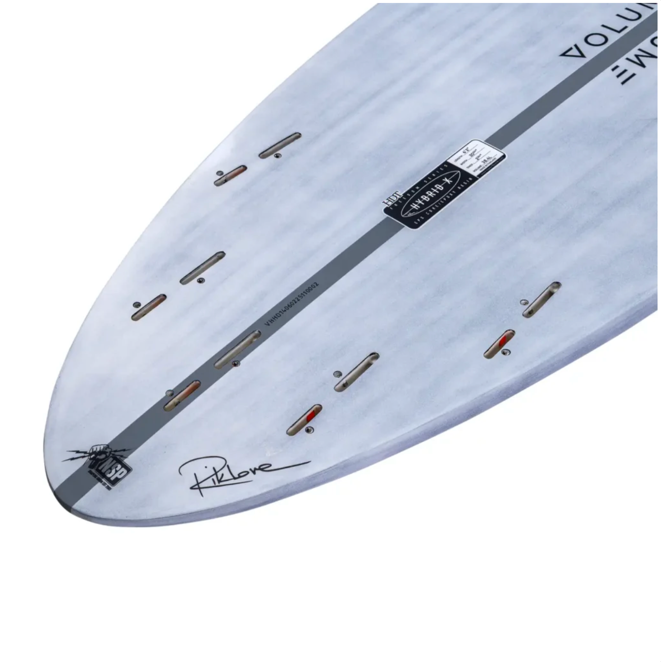Volume Shapes - Hybrid-X -  HDT - Clear - FCSll (5 fin setup)