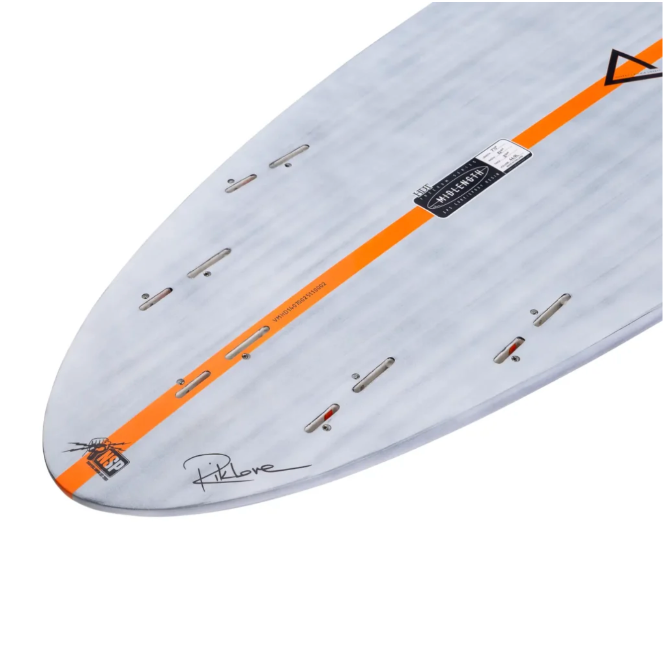 Volume Shapes - Midlength -  CSE (epoxy) - Clear - FCSll (3 fin setup)